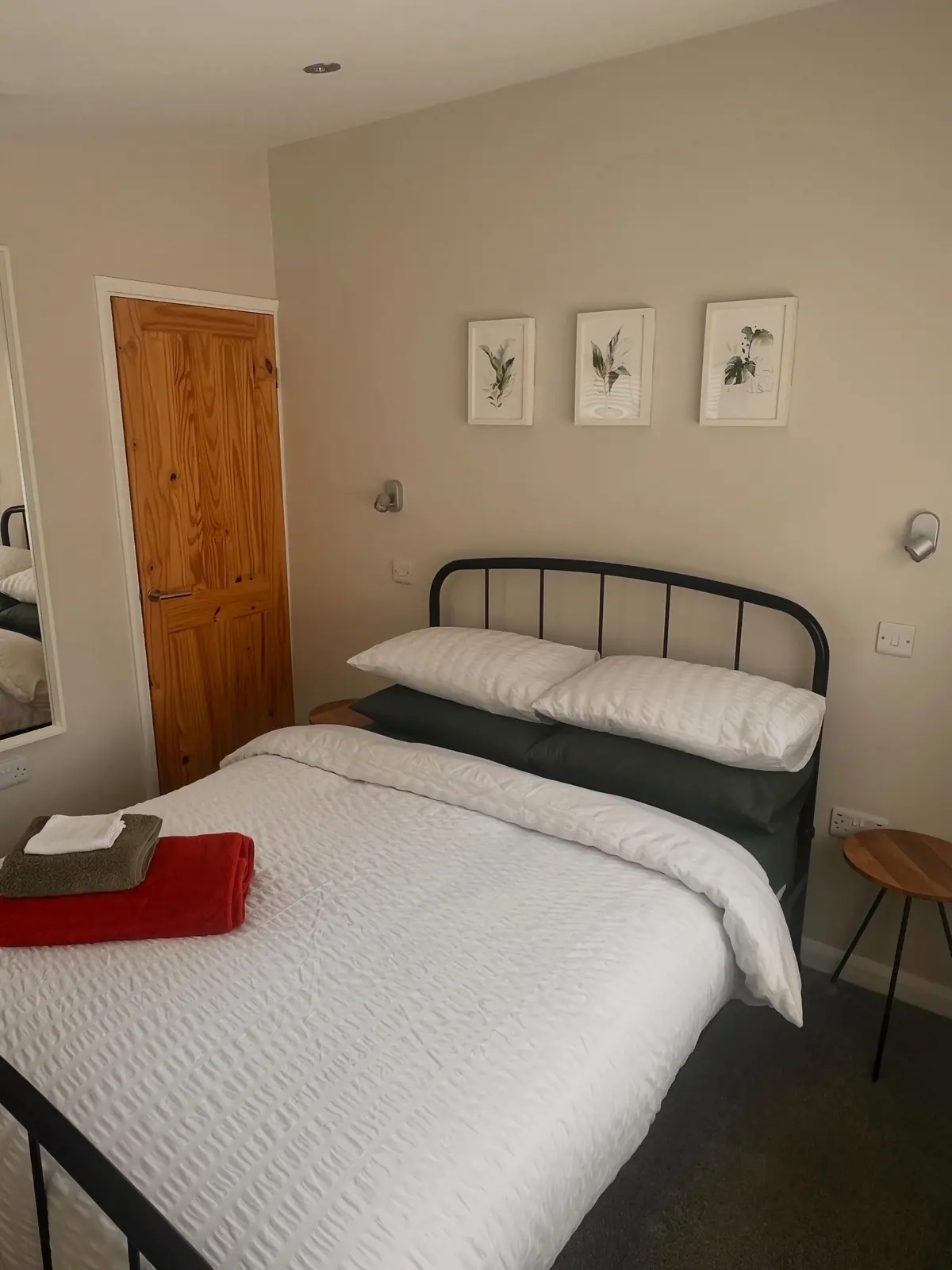 Bedroom storage and dressing area